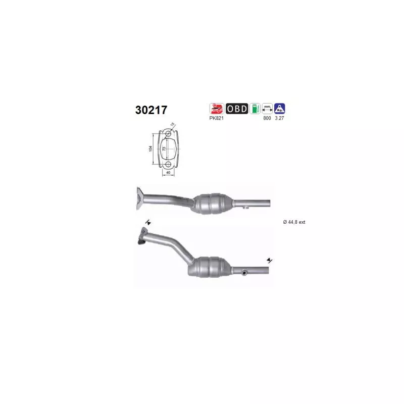 Catalyseur AS 30217