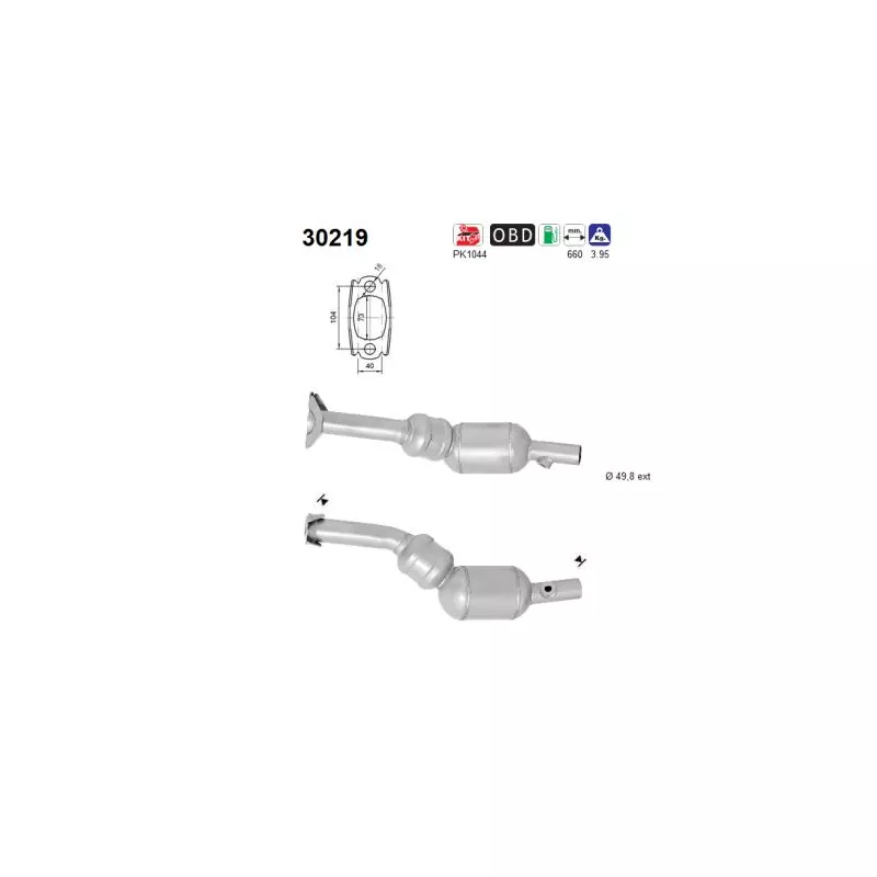 Catalyseur AS 30219