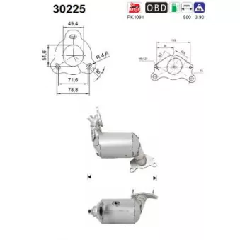 Catalyseur AS 30225