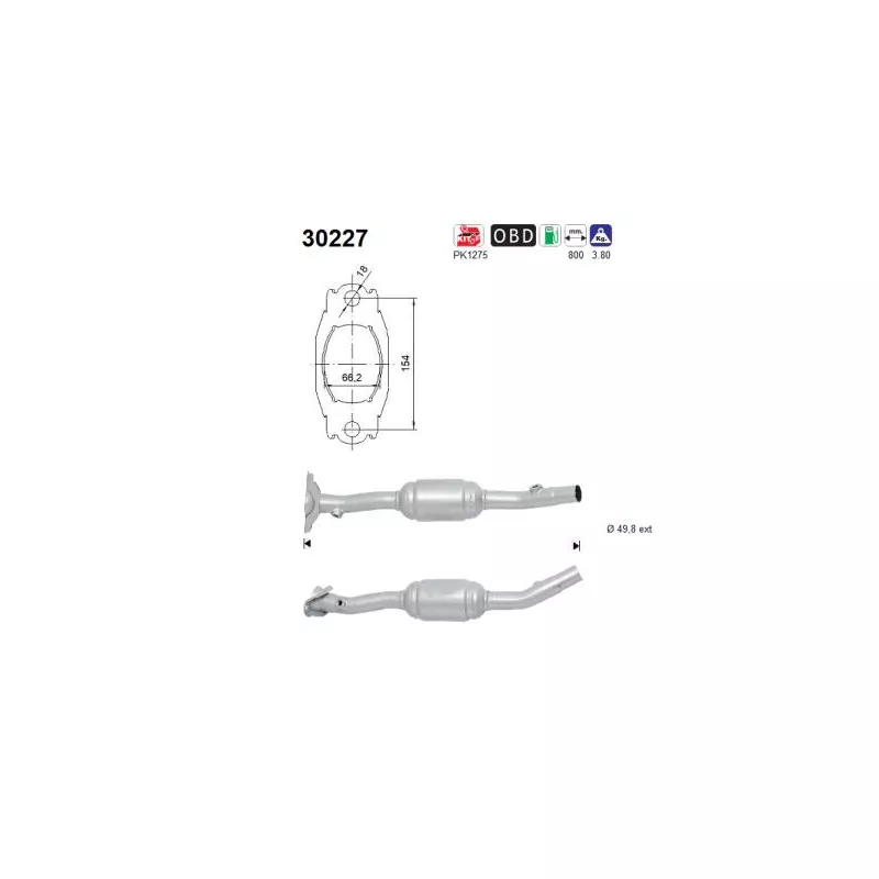 Catalyseur AS 30227