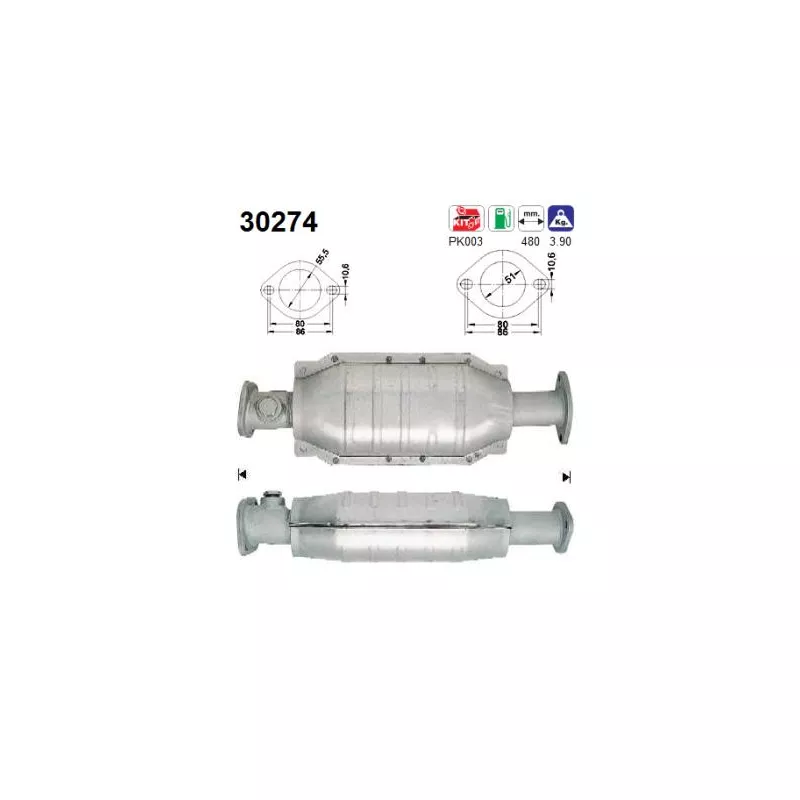 Catalyseur AS 30274