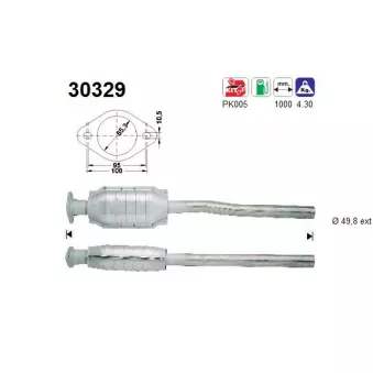 Catalyseur AS 30329