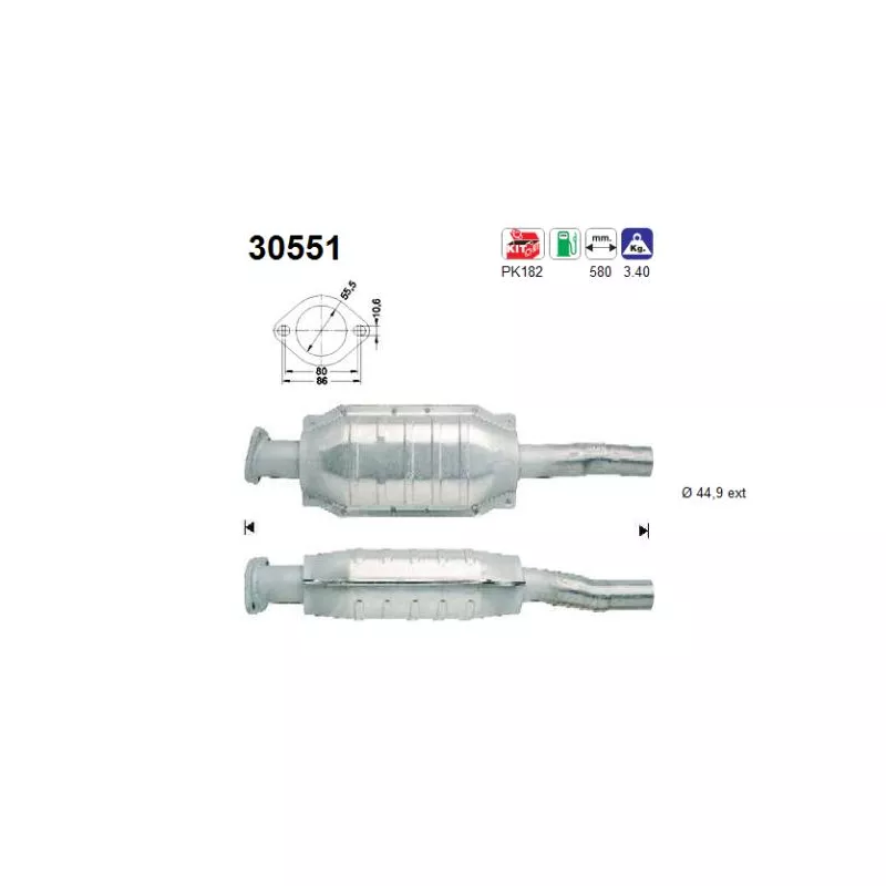 Catalyseur AS 30551