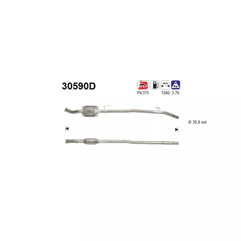Catalyseur AS 30590D