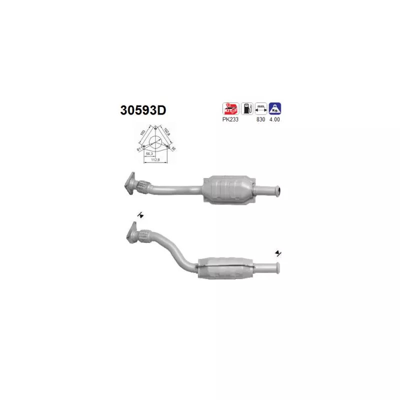 Catalyseur AS 30593D