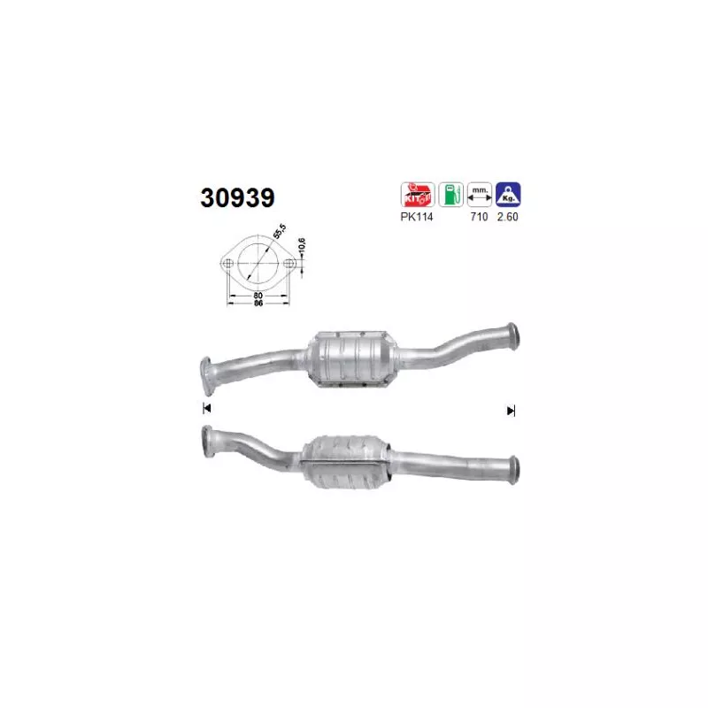 Catalyseur AS 30939