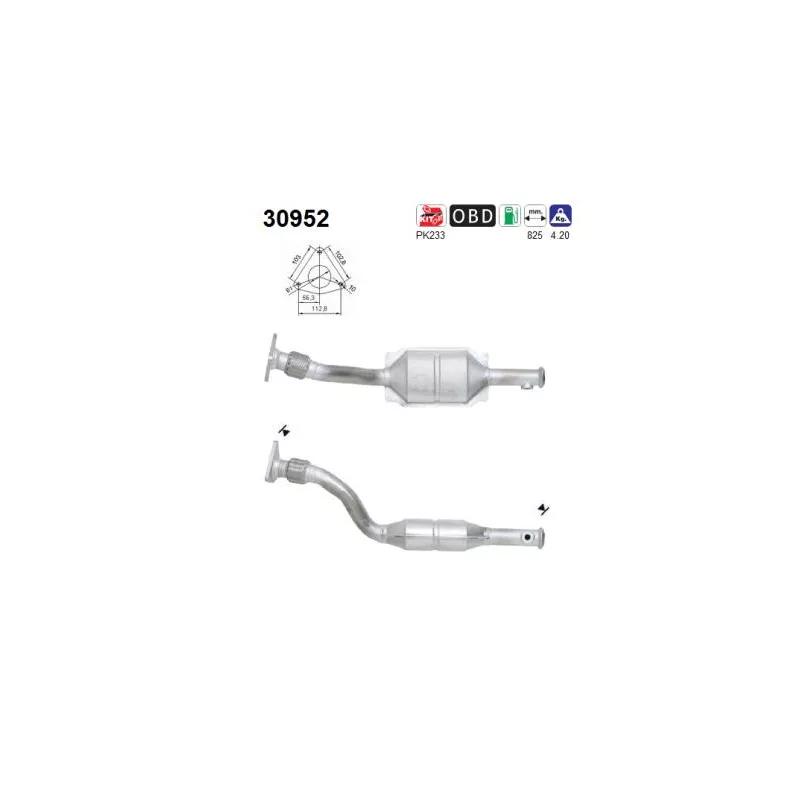 Catalyseur AS 30952