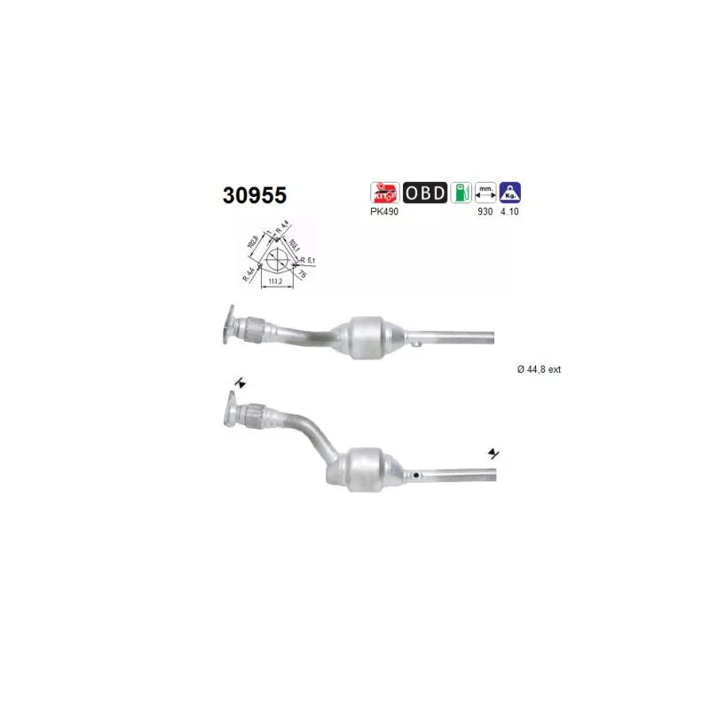 Catalyseur AS 30955