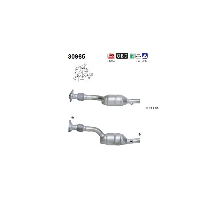 Catalyseur AS 30965