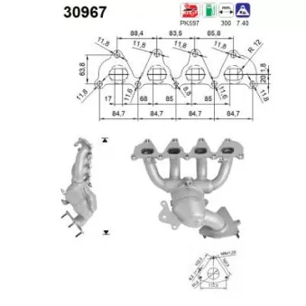 Catalyseur AS 30967