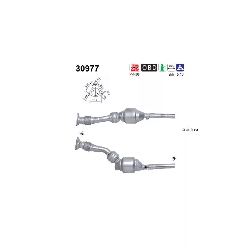 Catalyseur AS 30977