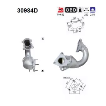 Catalyseur AS 30984D