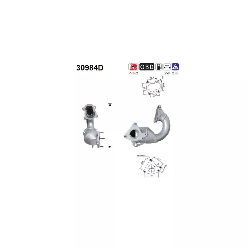 Catalyseur AS 30984D