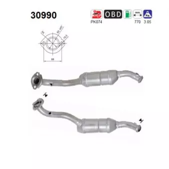 Catalyseur AS 30990
