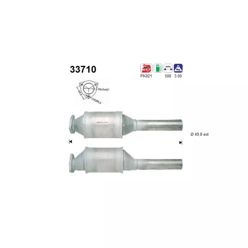 Catalyseur AS 33710