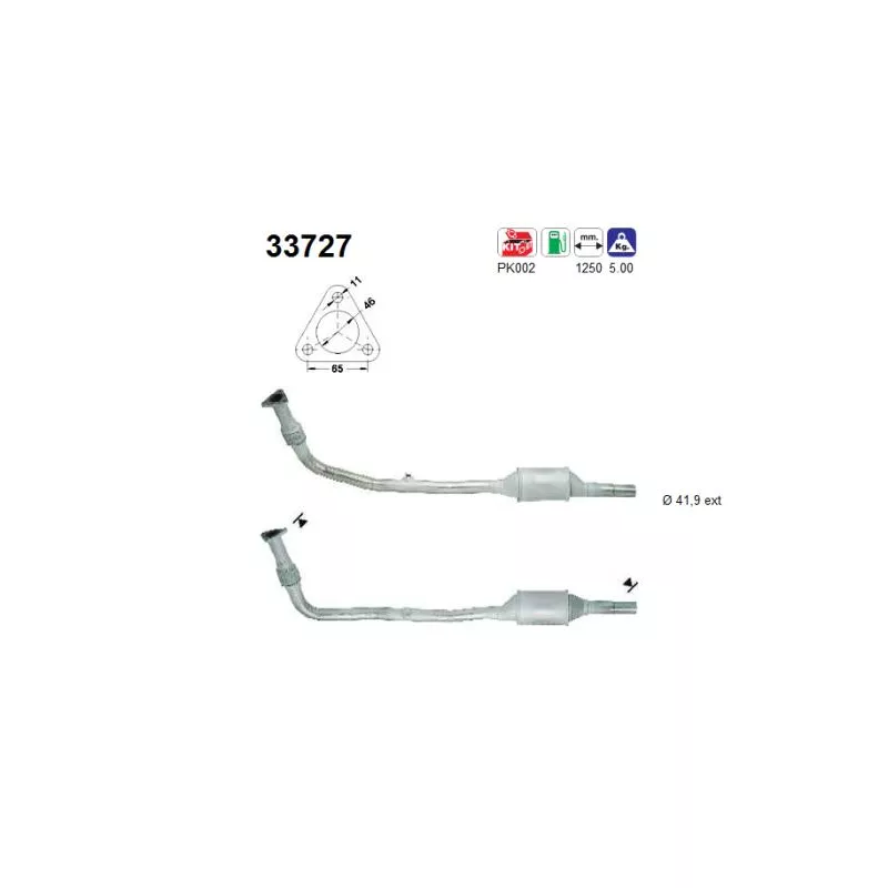 Catalyseur AS 33727