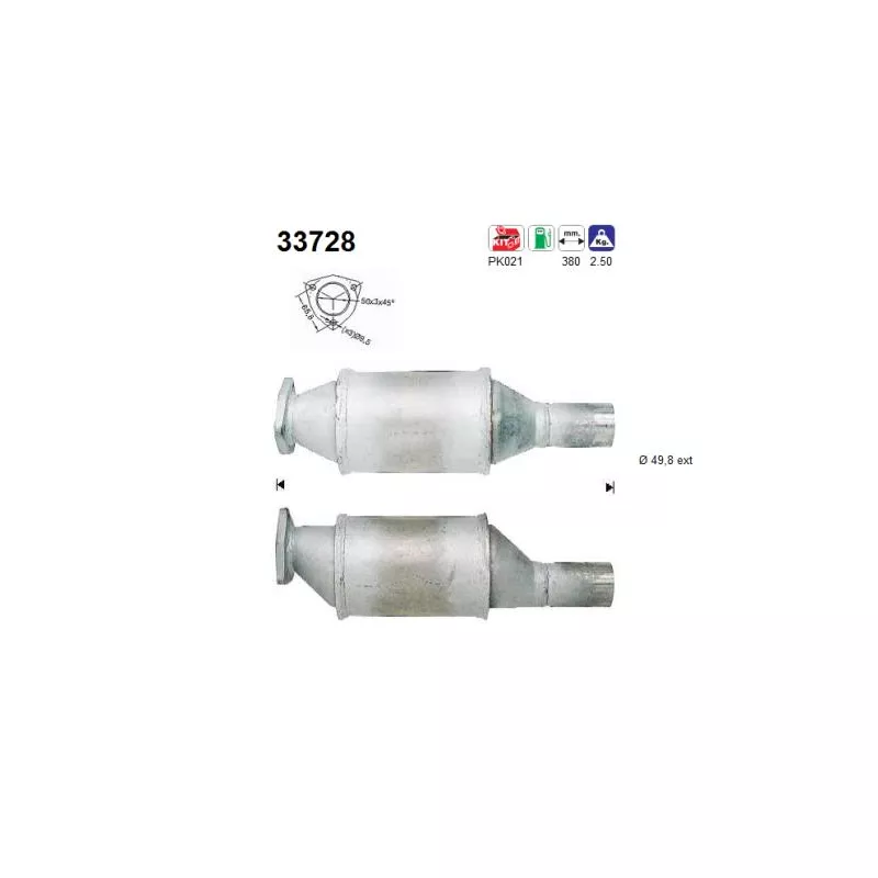 Catalyseur AS 33728