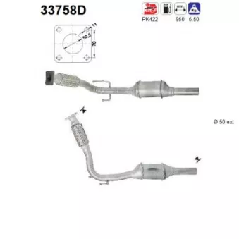 Catalyseur AS 33758D