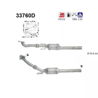 Catalyseur AS 33760D