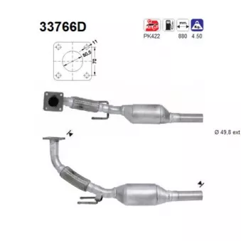 Catalyseur AS 33766D