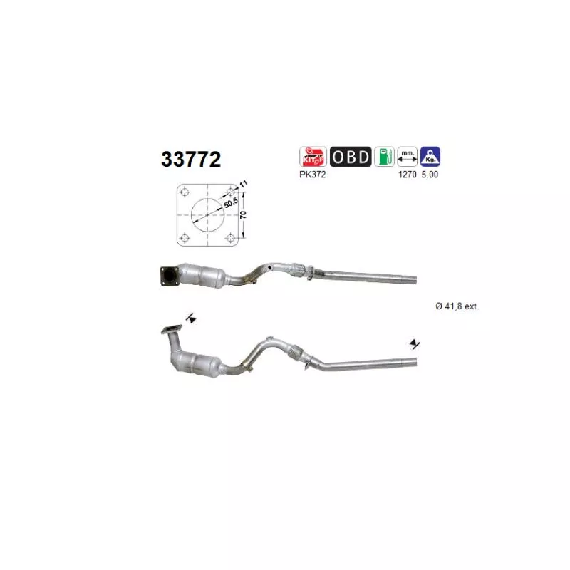 Catalyseur AS 33772