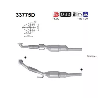 Catalyseur AS 33775D