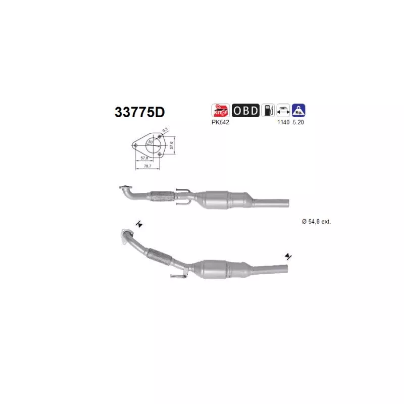 Catalyseur AS 33775D
