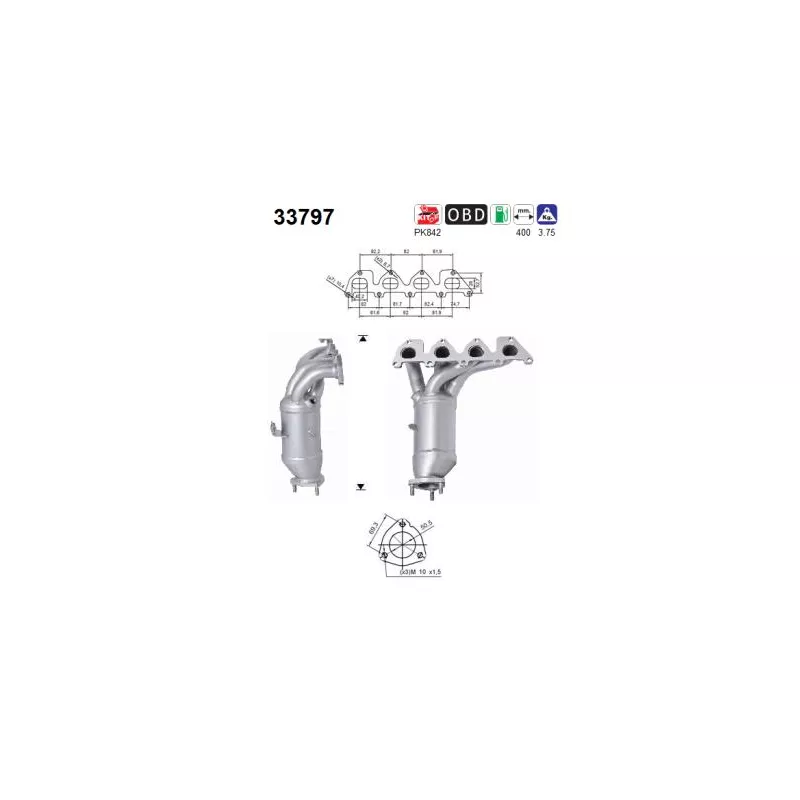 Catalyseur AS 33797