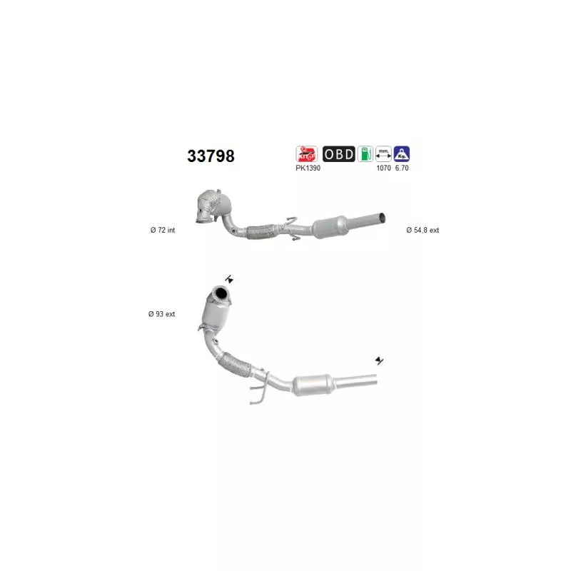 Catalyseur AS 33798