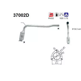 Catalyseur AS 37002D