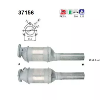 Catalyseur AS 37156