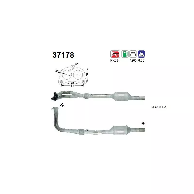Catalyseur AS 37178