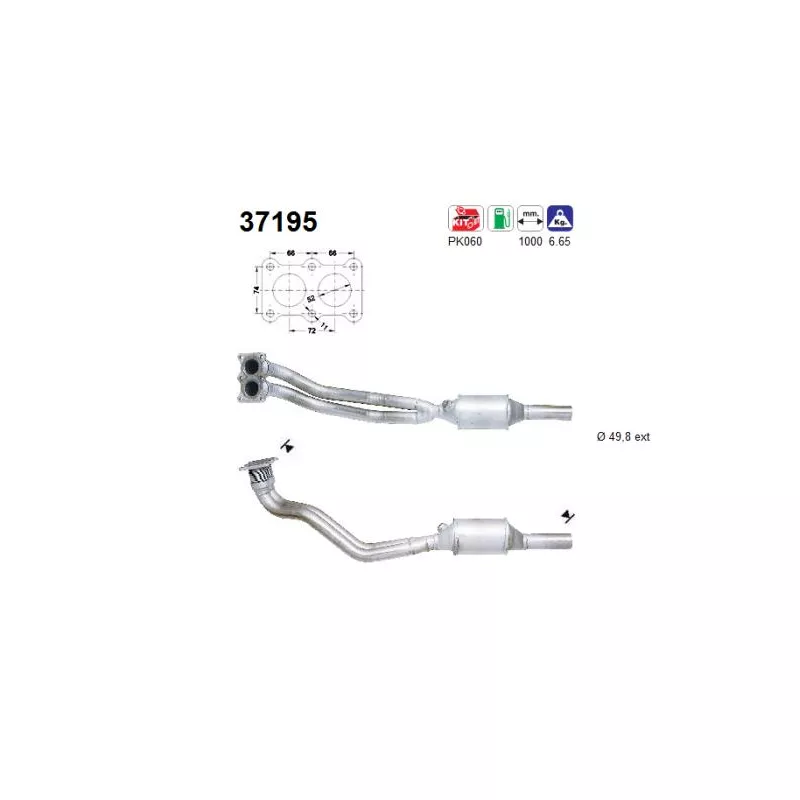 Catalyseur AS 37195