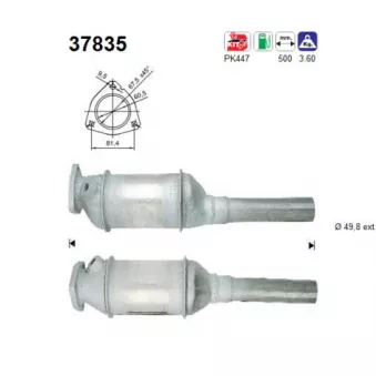 Catalyseur AS 37835