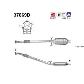 Catalyseur AS 37869D