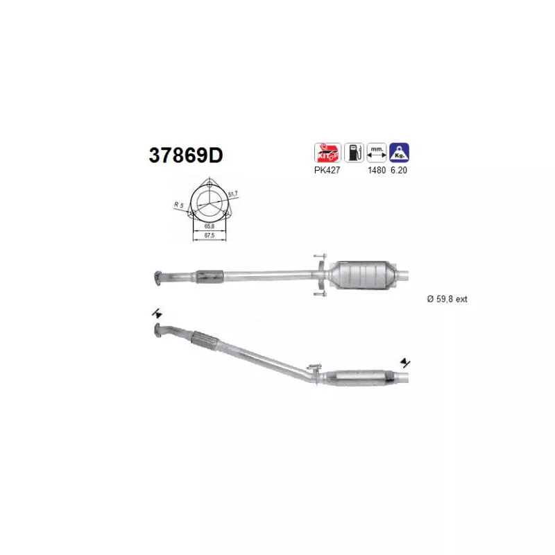 Catalyseur AS 37869D