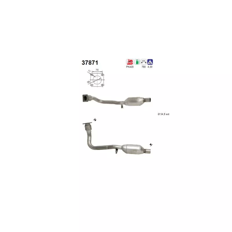 Catalyseur AS 37871