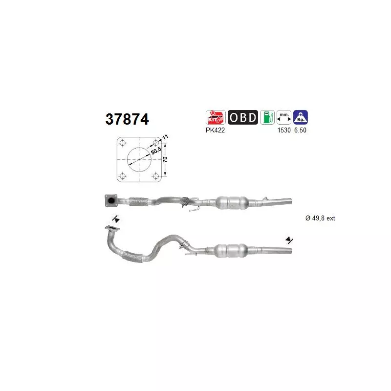 Catalyseur AS 37874