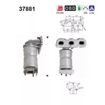 Catalyseur AS 37881
