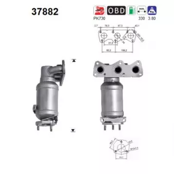 Catalyseur AS 37882