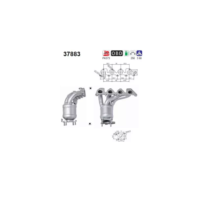 Catalyseur AS 37883