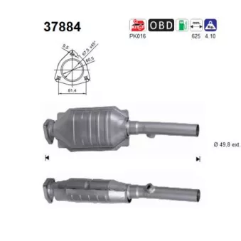 Catalyseur AS 37884