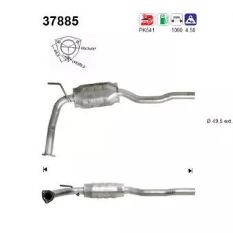 Catalyseur AS 37885