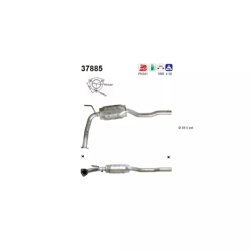 Catalyseur AS 37885