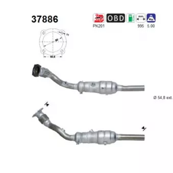 Catalyseur AS 37886