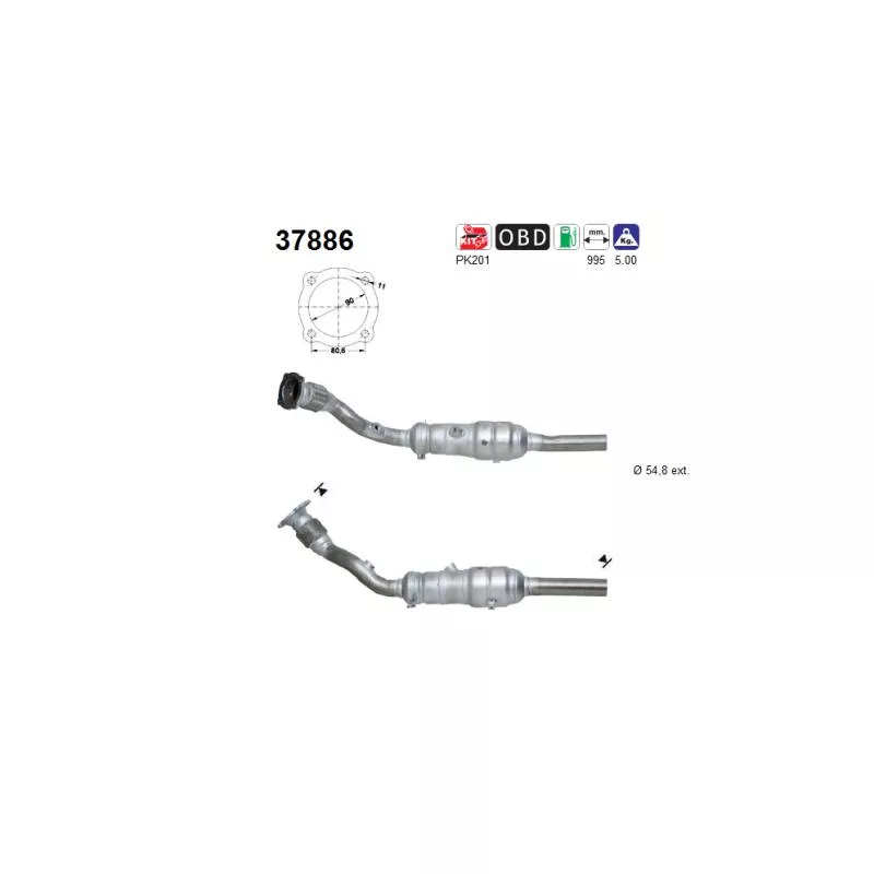 Catalyseur AS 37886