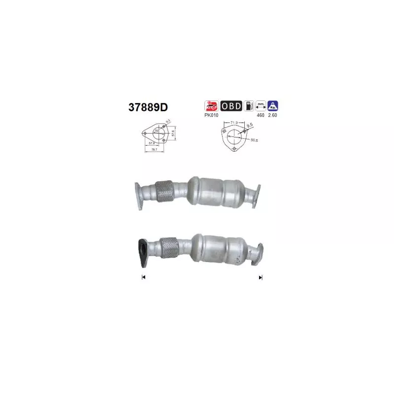 Catalyseur AS 37889D