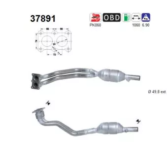 Catalyseur AS 37891