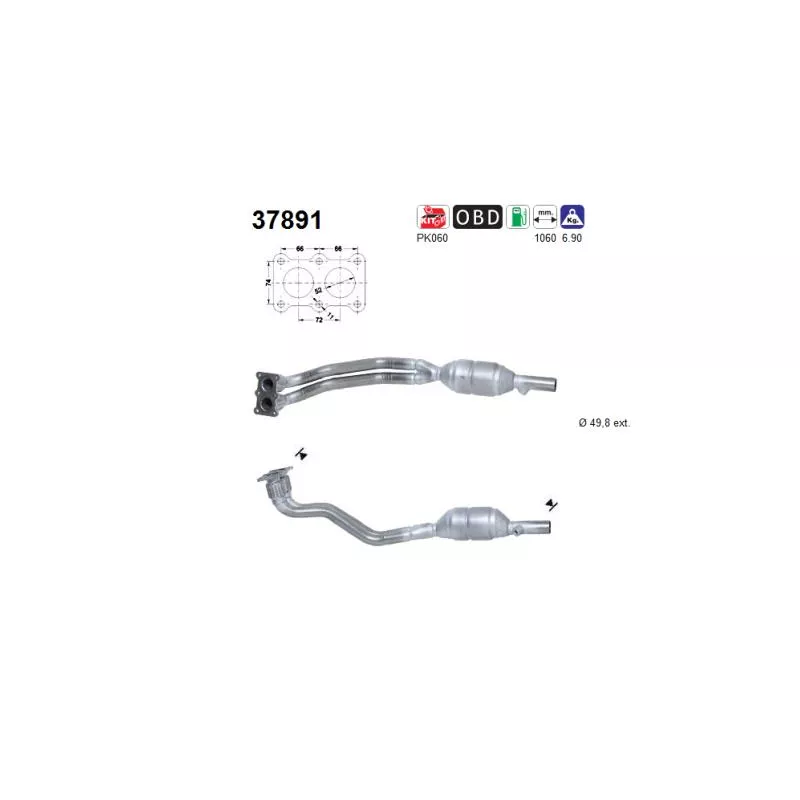Catalyseur AS 37891