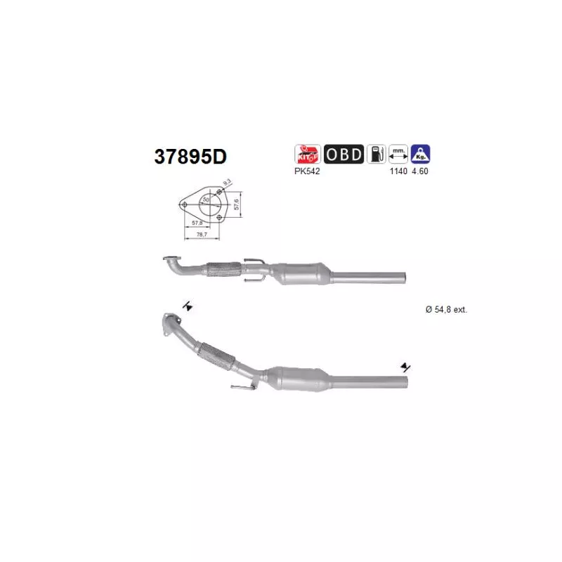 Catalyseur AS 37895D